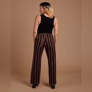 Big Bud Press Fudgesicle Brown Stripe Work Pant Medium